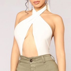 Fashion Nova Criss Cross Top